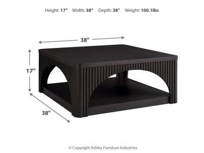 Signature Design by Ashley Yellink Coffee Table and 2 End Tables - T760T1