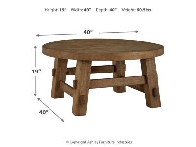 Signature Design by Ashley Mackifeld Coffee Table and 2 End Tables - T724T1