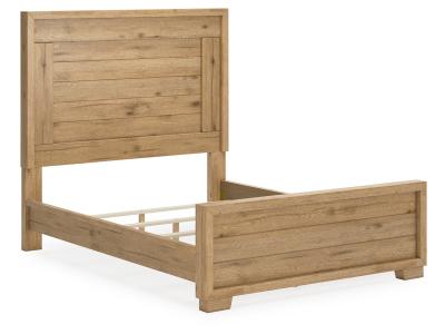 Signature Design by Ashley Galliden Queen Panel Bed, Dresser and Mirror - B841B3