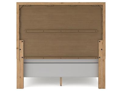 Signature Design by Ashley Galliden Queen Panel Bed, Dresser and Mirror - B841B3