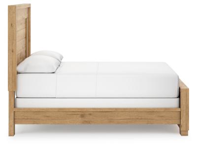 Signature Design by Ashley Galliden Queen Panel Bed, Dresser and Mirror - B841B3