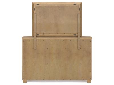 Signature Design by Ashley Galliden King Panel Bed, Dresser and Mirror - B841B6