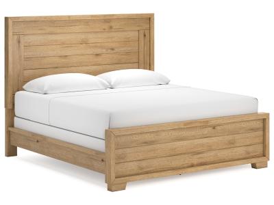 Signature Design by Ashley Galliden King Panel Bed, Dresser and Mirror - B841B6