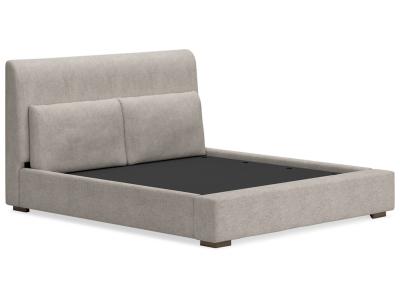 Signature Design by Ashley Cabalynn California King Upholstered Bed, Dresser and Mirror - B974B11