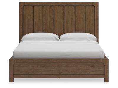 Signature Design by Ashley Cabalynn California King Panel Bed with Storage, Dresser and Mirror - B974B13