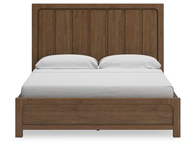 Signature Design by Ashley Cabalynn King Panel Bed with Storage, Dresser and Mirror - B974B12