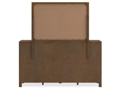 Signature Design by Ashley Cabalynn Queen Panel Bed with Storage, Dresser and Mirror - B974B5