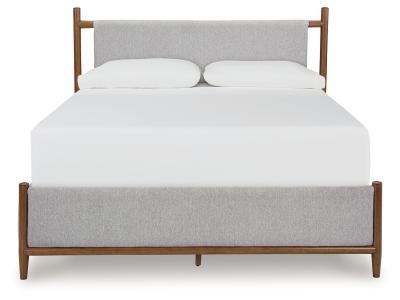 Signature Design by Ashley Lyncott California King Upholstered Bed, Dresser and Mirror - B615B9