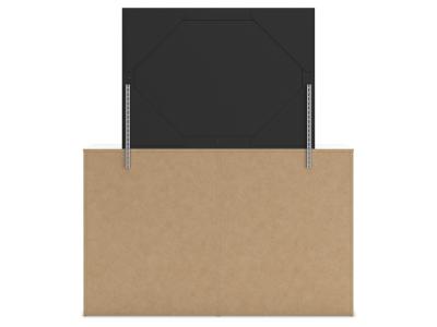 Signature Design by Ashley Mollviney Full Panel Bed, Dresser and Mirror - B2540B5