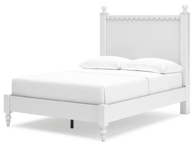 Signature Design by Ashley Mollviney Full Panel Bed, Dresser and Mirror - B2540B5