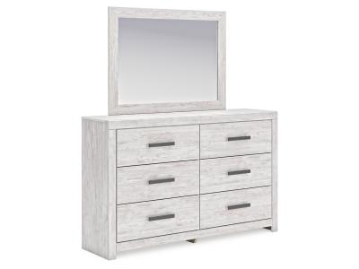 Signature Design by Ashley Cayboni Full Panel Bed, Dresser and Mirror - B3788B3