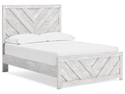 Signature Design by Ashley Cayboni Full Panel Bed, Dresser and Mirror - B3788B3