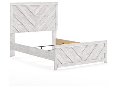 Signature Design by Ashley Cayboni Full Panel Bed, Dresser and Mirror - B3788B3