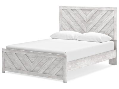 Signature Design by Ashley Cayboni Queen Panel Bed, Dresser and Mirror - B3788B5