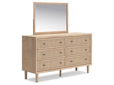 Signature Design by Ashley Cielden King Panel Bed, Dresser and Mirror - B1199B11
