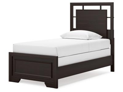 Signature Design by Ashley Covetown Twin Panel Bed, Dresser and Mirror - B441B3