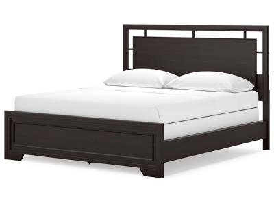 Signature Design by Ashley Covetown California King Panel Bed, Dresser and Mirror - B441B11