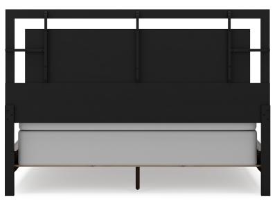 Signature Design by Ashley Covetown California King Panel Bed, Dresser and Mirror - B441B11