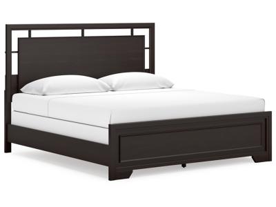 Signature Design by Ashley Covetown King Panel Bed, Dresser and Mirror - B441B10