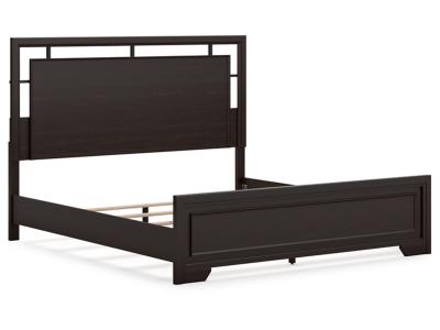 Signature Design by Ashley Covetown King Panel Bed, Dresser and Mirror - B441B10