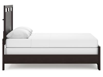 Signature Design by Ashley Covetown Queen Panel Bed, Dresser, Mirror and Nightstand - B441B12