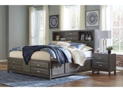 Signature Design by Ashley Caitbrook California King Storage Bed, Dresser and 2 Nightstands - B476B31