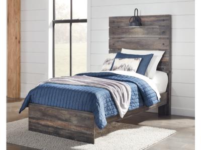 Signature Design by Ashley Drystan Twin Panel Bed, Dresser and Nightstand - B211B86
