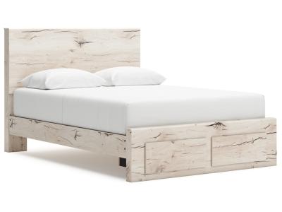 Signature Design by Ashley Lawroy Queen Panel Storage Bed, Dresser and Mirror - B2310B5