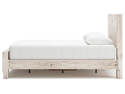 Signature Design by Ashley Lawroy Queen Panel Bed with Storage, Dresser and Mirror - B2310B7