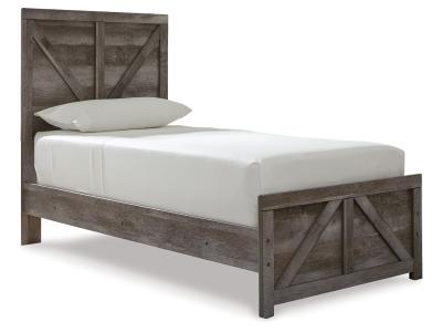 Signature Design by Ashley Wynnlow Twin Panel Bed, Dresser and Nightstand - B440B38