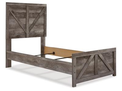Signature Design by Ashley Wynnlow Twin Panel Bed, Dresser and Nightstand - B440B38