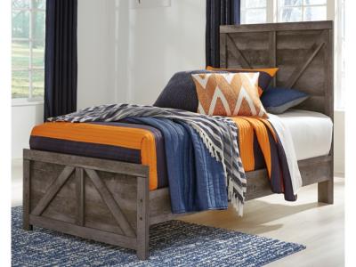 Signature Design by Ashley Wynnlow Twin Panel Bed, Dresser and Nightstand - B440B38
