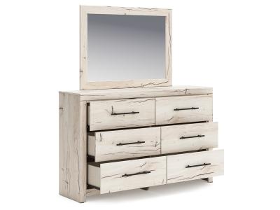 Signature Design by Ashley Lawroy King Panel Storage Bed, Dresser and Mirror - B2310B35
