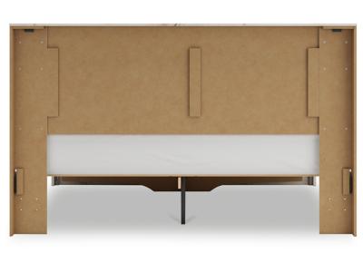Signature Design by Ashley Lawroy King Panel Storage Bed, Dresser and Mirror - B2310B35