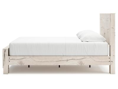 Signature Design by Ashley Lawroy King Panel Bed with Storage, Dresser and Mirror - B2310B33