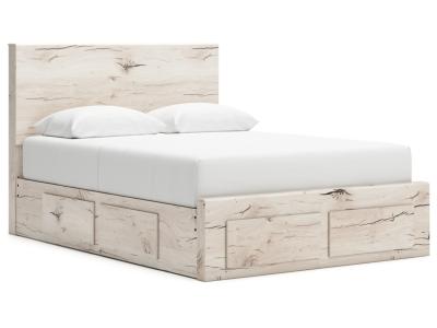 Signature Design by Ashley Lawroy Queen Panel Storage Bed, Dresser and Mirror - B2310B30