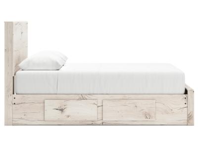 Signature Design by Ashley Lawroy Queen Panel Storage Bed, Dresser and Mirror - B2310B30