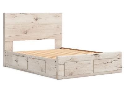 Signature Design by Ashley Lawroy Queen Panel Storage Bed, Dresser and Mirror - B2310B30