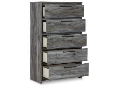 Signature Design by Ashley Baystorm Twin Panel Headboard Bed, Dresser, Mirror and Nightstand - B221B74