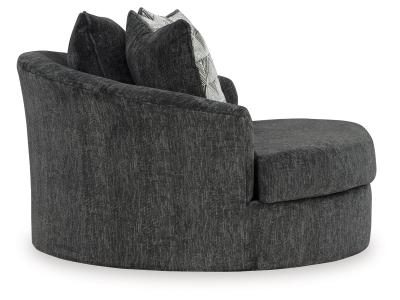 Signature Design by Ashley Biddeford Oversized Swivel Accent Chair - 3550421