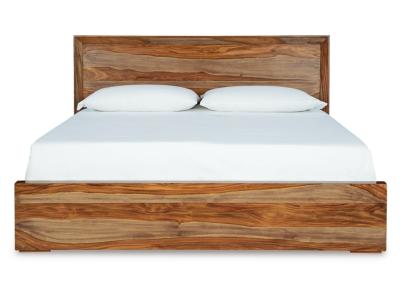 Signature Design by Ashley Dressonni California King Panel Bed, Dresser and Mirror - B790B7