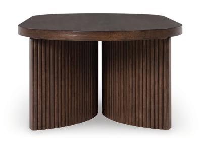 Signature Design by Ashley Korestone Coffee Table and 2 End Tables - T689T1