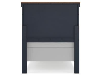 Signature Design by Ashley Landocken Twin Panel Headboard, Dresser and Mirror - B414B13