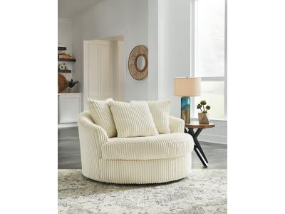 Signature Design by Ashley Lindyn Oversized Swivel Accent Chair - 2110421C