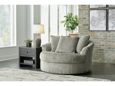 Signature Design by Ashley Lindyn Oversized Swivel Accent Chair - 2110521C