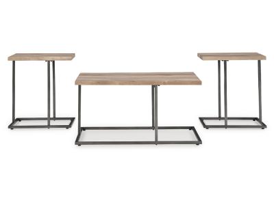 Signature Design by Ashley Albreane Table (Set of 3) - T147-13