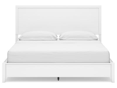 Signature Design by Ashley Binterglen California King Panel Bed, Dresser and Mirror - B427B13