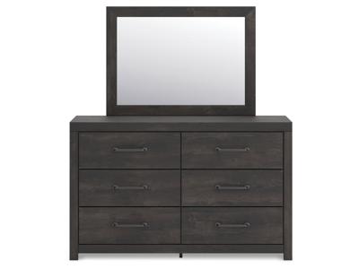 Signature Design by Ashley Hollivern Twin Panel Bed, Dresser and Mirror - PCB2108B13