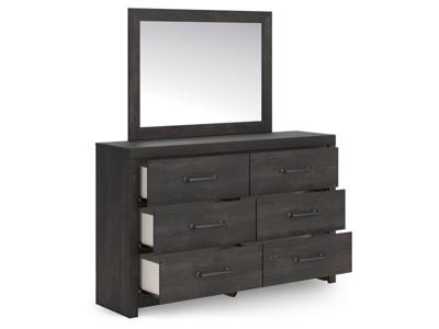 Signature Design by Ashley Hollivern Twin Panel Bed, Dresser and Mirror - PCB2108B13