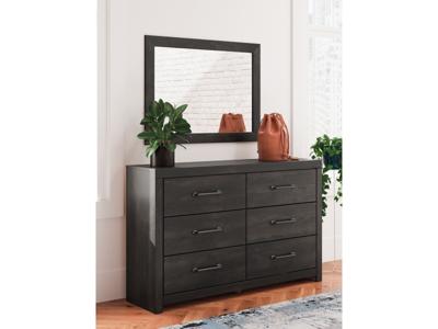 Signature Design by Ashley Hollivern Twin Panel Bed, Dresser and Mirror - PCB2108B13